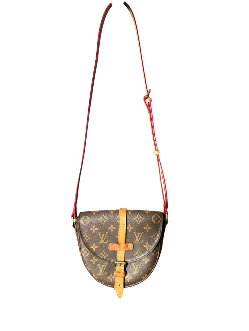 Authentic Louis Vuitton Vintage Brown Monogram Chantilly PM Crossbody Bag - Picture 3 of 15